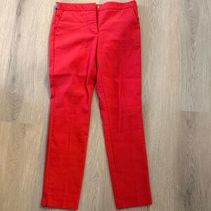 Zara Bold Scarlet Trousers